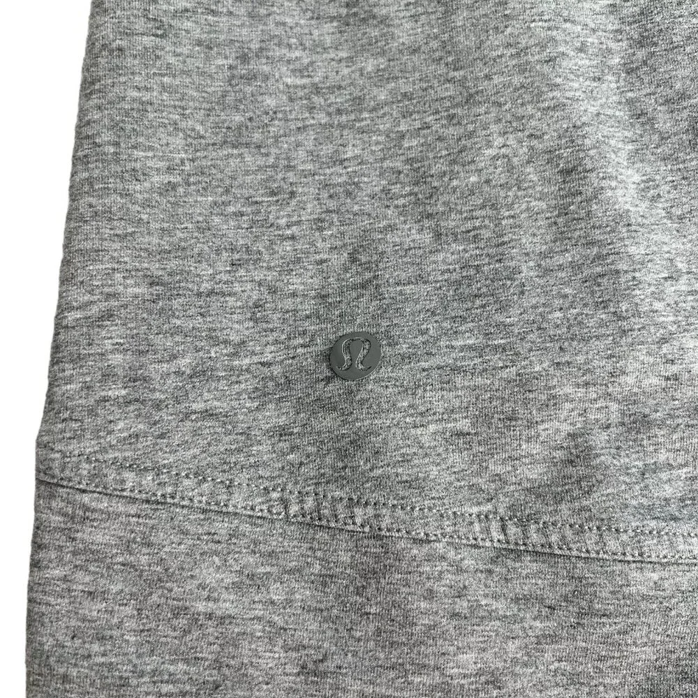 Lululemon Womens Light Gray Pocket Sleeveless Running Pullover Hoodie Size 4 - Picture 7 of 12